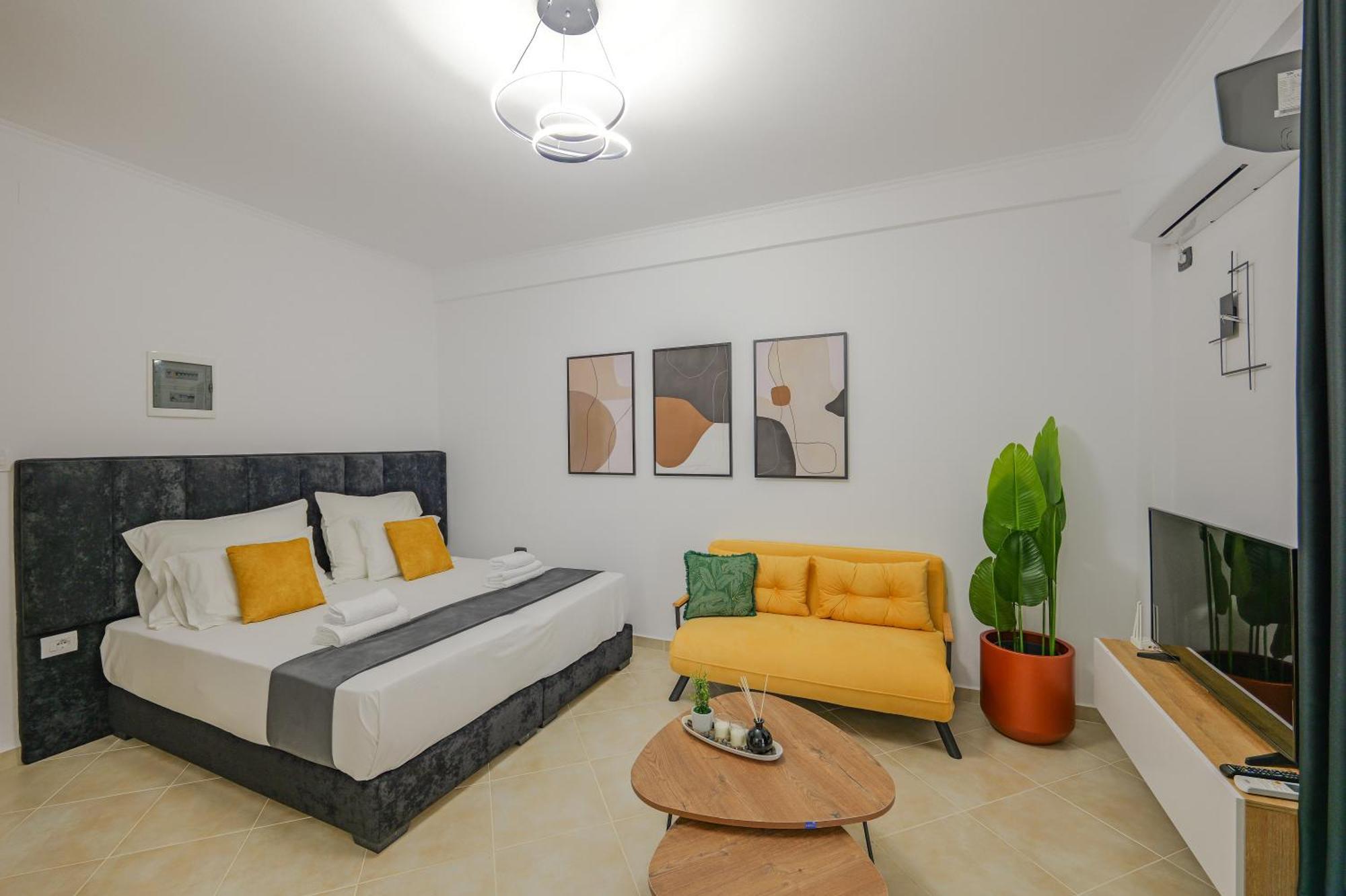 Sunny Apts ซารานเดอ ภายนอก รูปภาพ