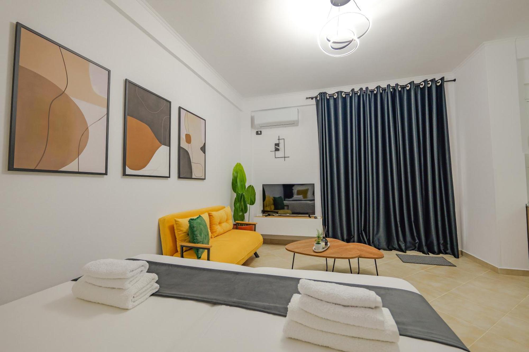 Sunny Apts ซารานเดอ ภายนอก รูปภาพ