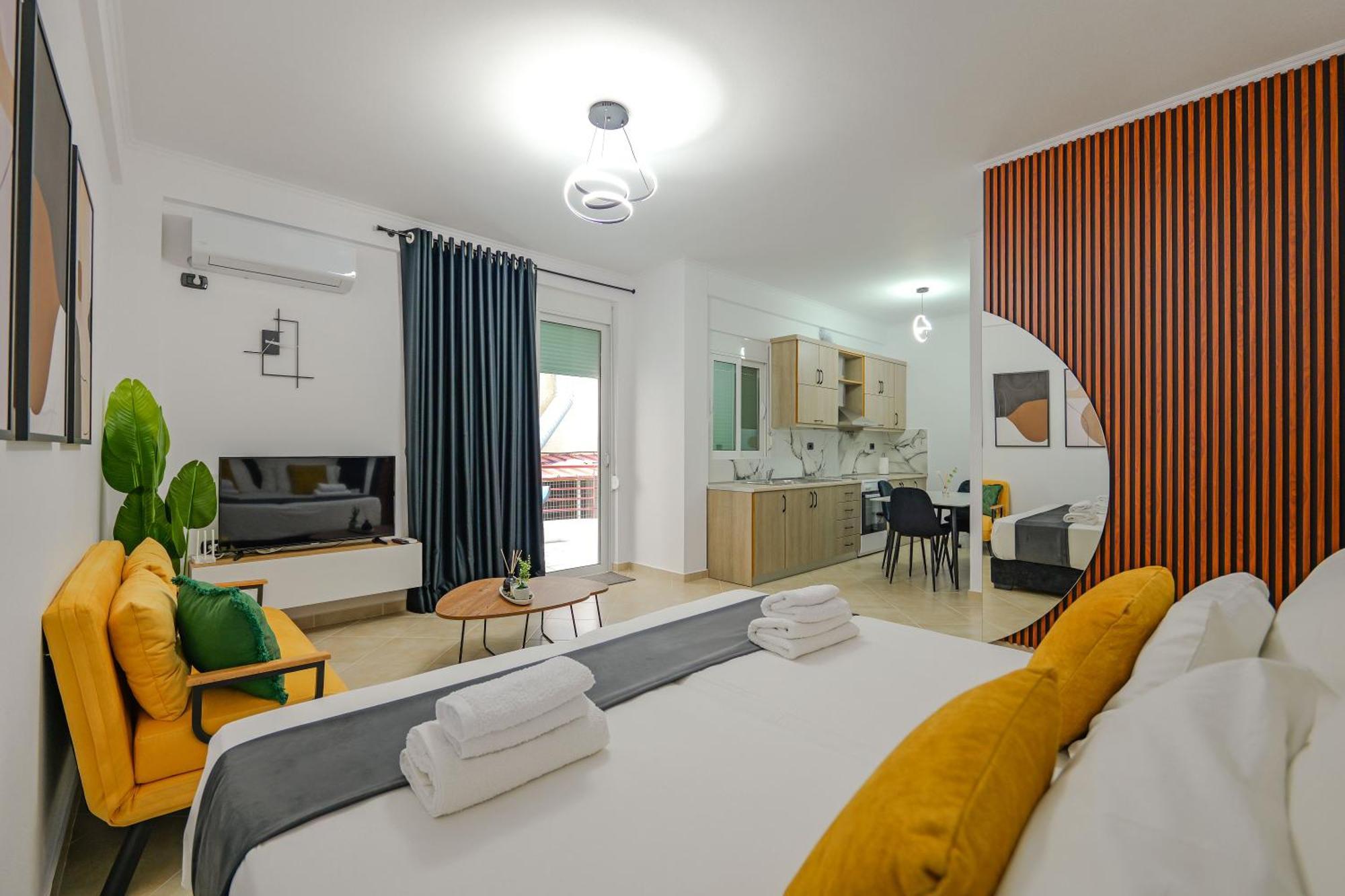 Sunny Apts ซารานเดอ ภายนอก รูปภาพ
