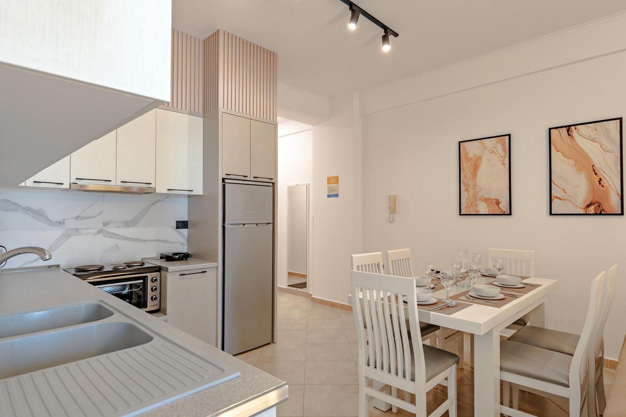 Sunny Apts ซารานเดอ ภายนอก รูปภาพ