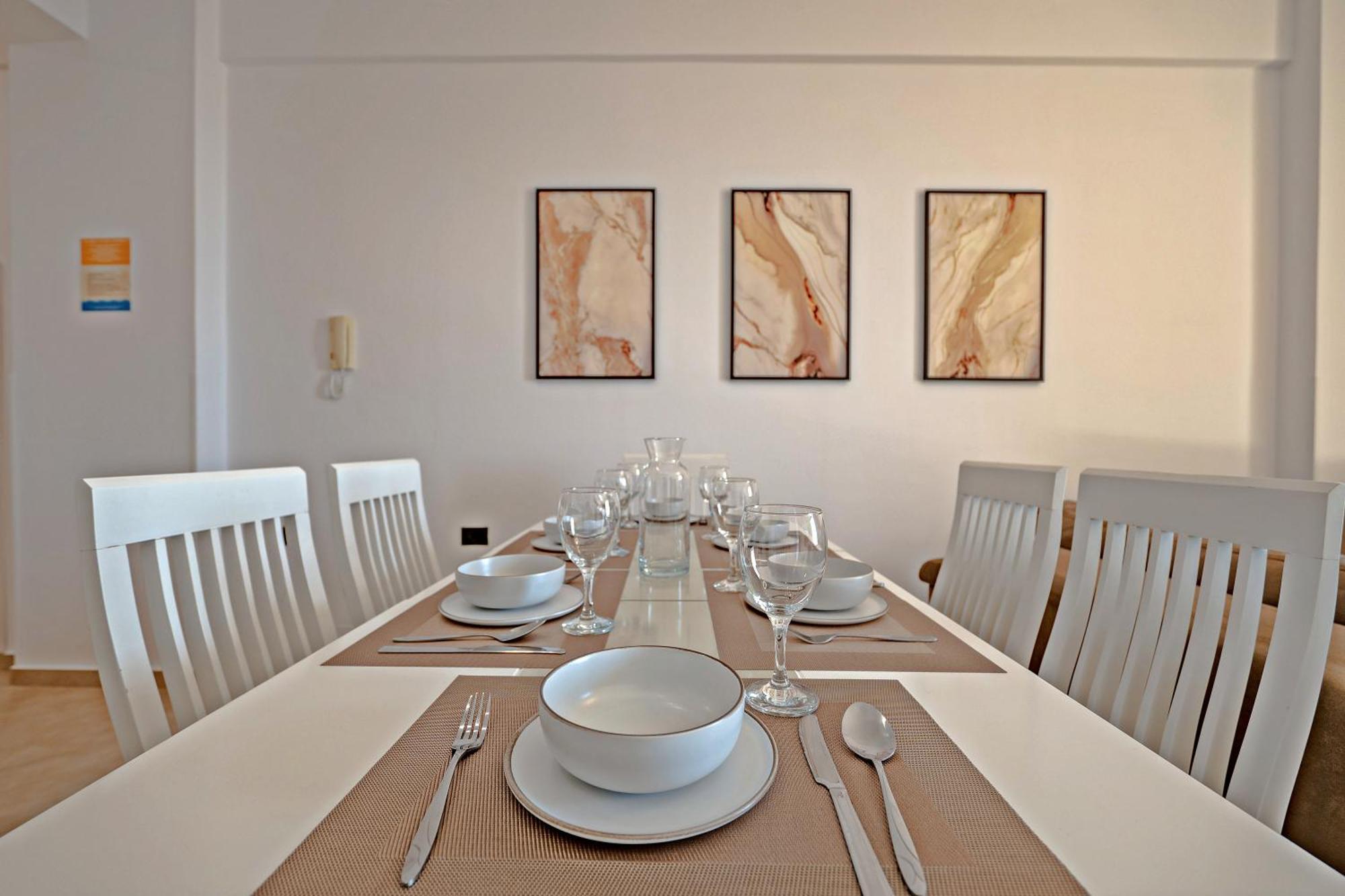 Sunny Apts ซารานเดอ ภายนอก รูปภาพ