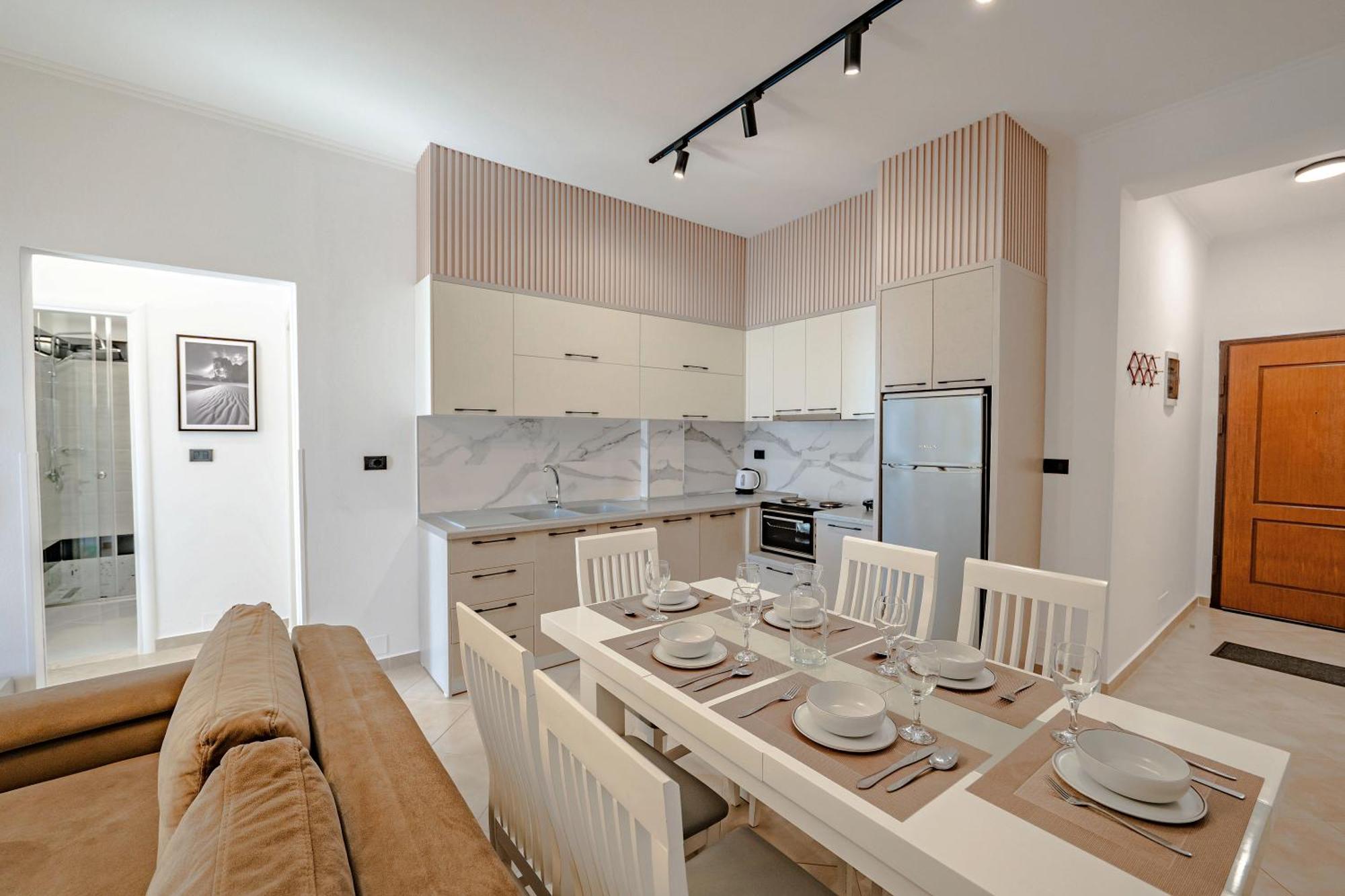 Sunny Apts ซารานเดอ ภายนอก รูปภาพ