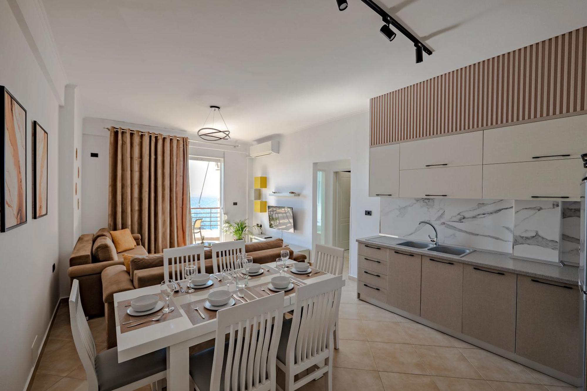 Sunny Apts ซารานเดอ ภายนอก รูปภาพ