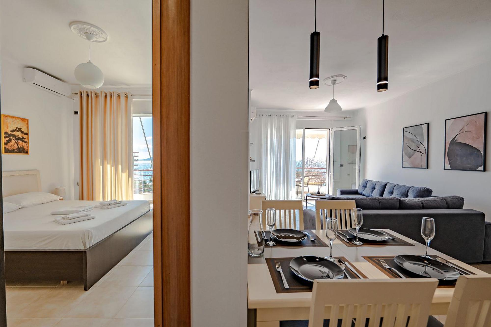 Sunny Apts ซารานเดอ ภายนอก รูปภาพ