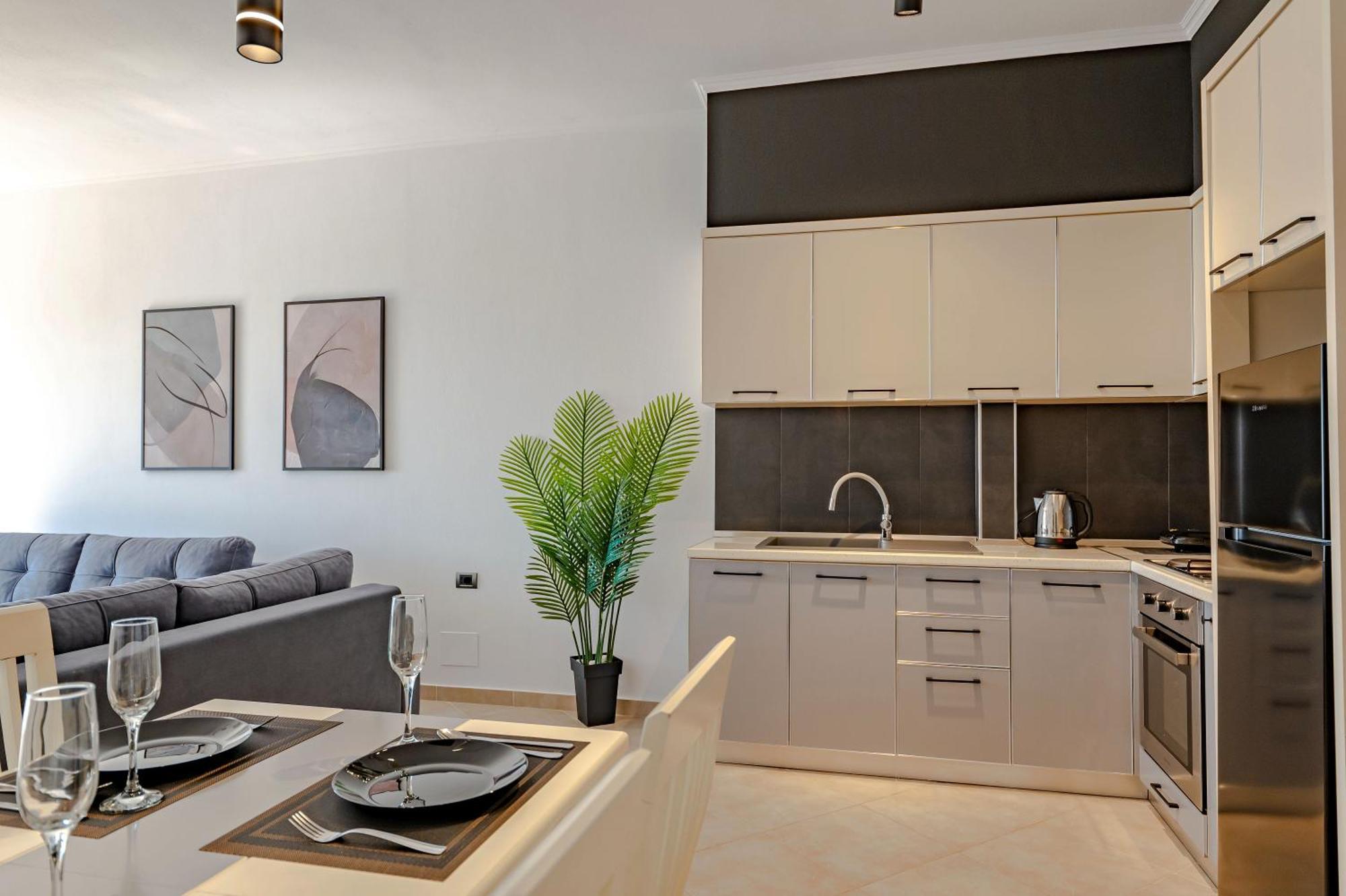 Sunny Apts ซารานเดอ ภายนอก รูปภาพ